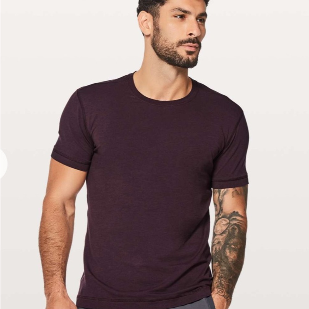 lululemon athletica Purple Short Sleeve Tee